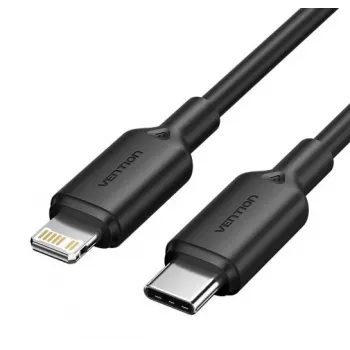 USB-C–LIGHTNING-kaapeli/2M musta Lakbh Vention
