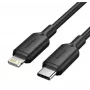 USB-C–LIGHTNING-kaapeli/2M musta Lakbh Vention