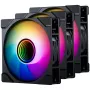 120mm PHANTEKS M25 Gen2 PWM D-RGB -kotelotuuletin, musta, 3-pin