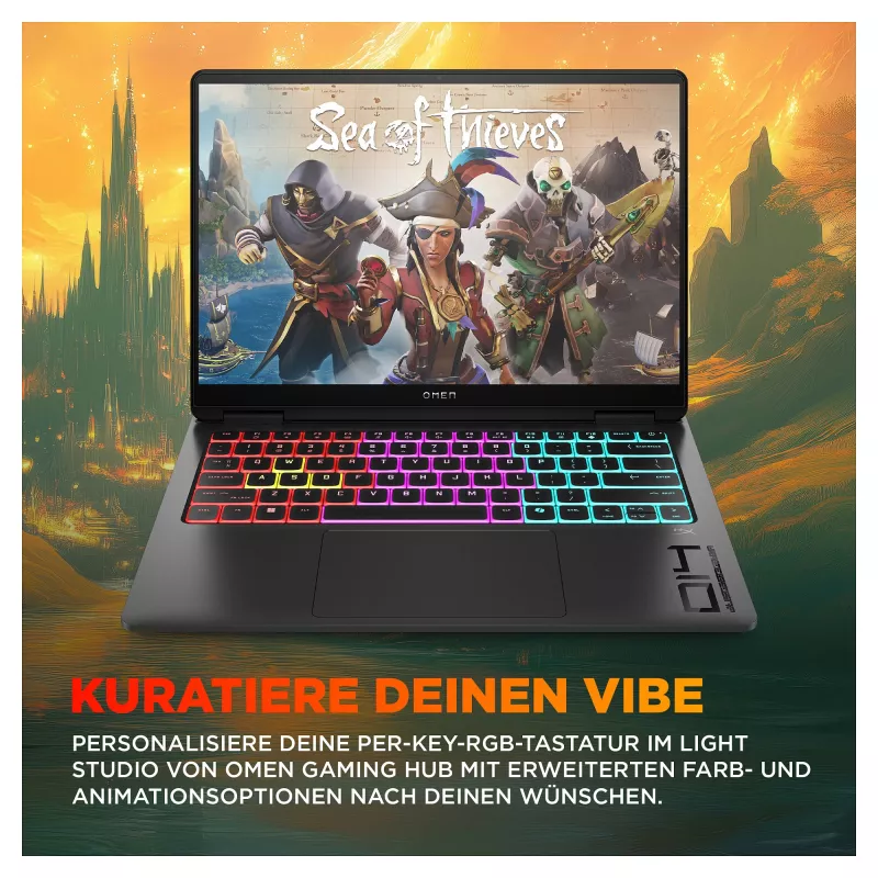 HP OMEN Transcend pelikannettava 14-fb1075ng 14 3K OLED U7-255H 32GB/1TB SSD RTX5060 Win11 - BV8C5EA - ABD (BV8C5EA#ABD)