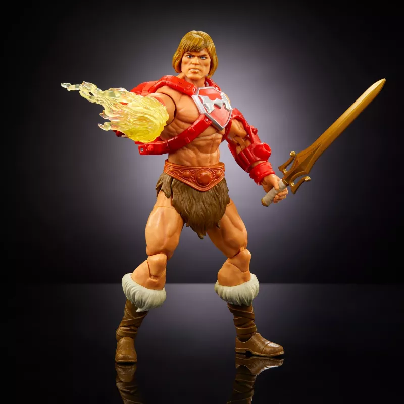 Masters of the Universe Masterverse neu Eternia Thunder Punch He-Man, leikkifiguuri