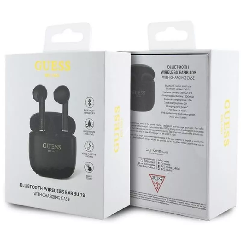 Bluetooth-kuulokkeet TWS GUTWST26PSK musta