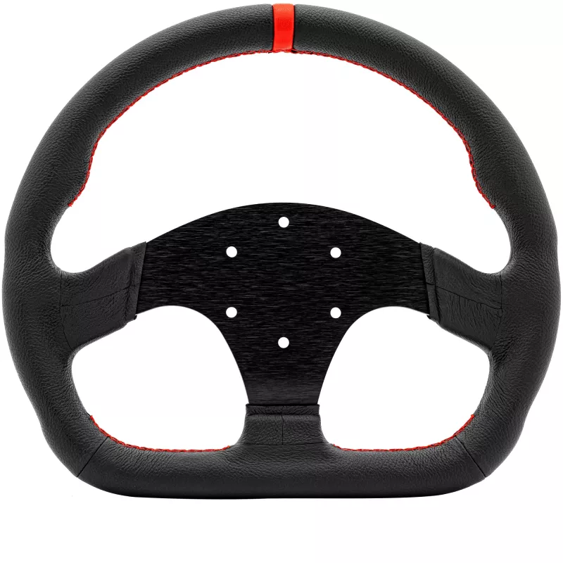 Simagic P-325D ohjauspyörä 325 mm, nahkakehä, direct-drive-järjestelmille, ilman napaa