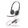 HP Poly Poly Blackwire C3225 USB - 3200-sarja - kuulokemikrofoni - on-ear - johdollinen - USB, 3,5 mm liitäntä - melunvaimennus (209747-101)