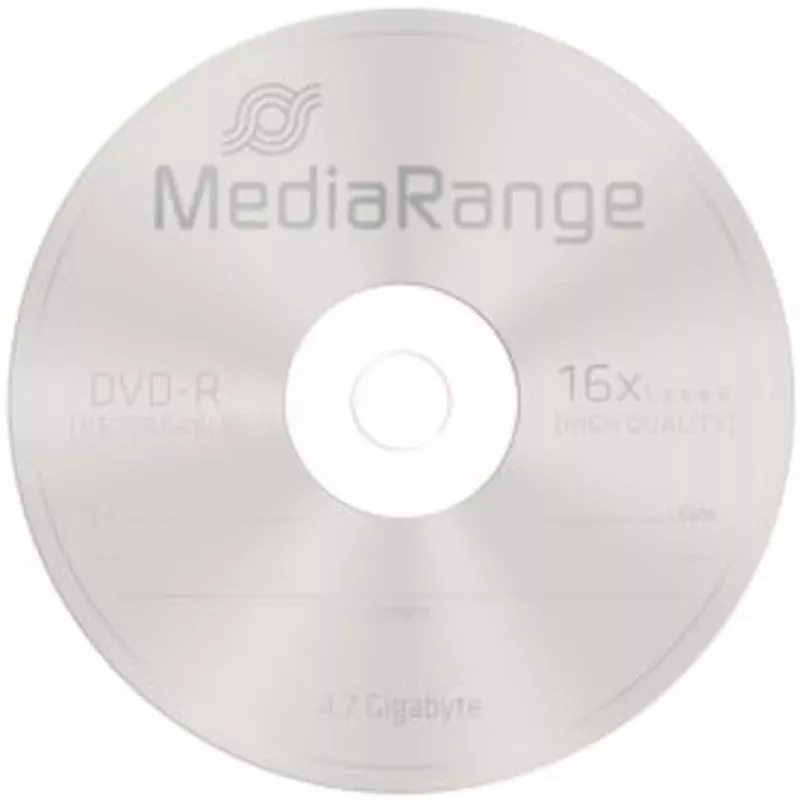 MediaRange - 50 x DVD-R - 4,7GB (120 min) 16x - spindeli (MR444)