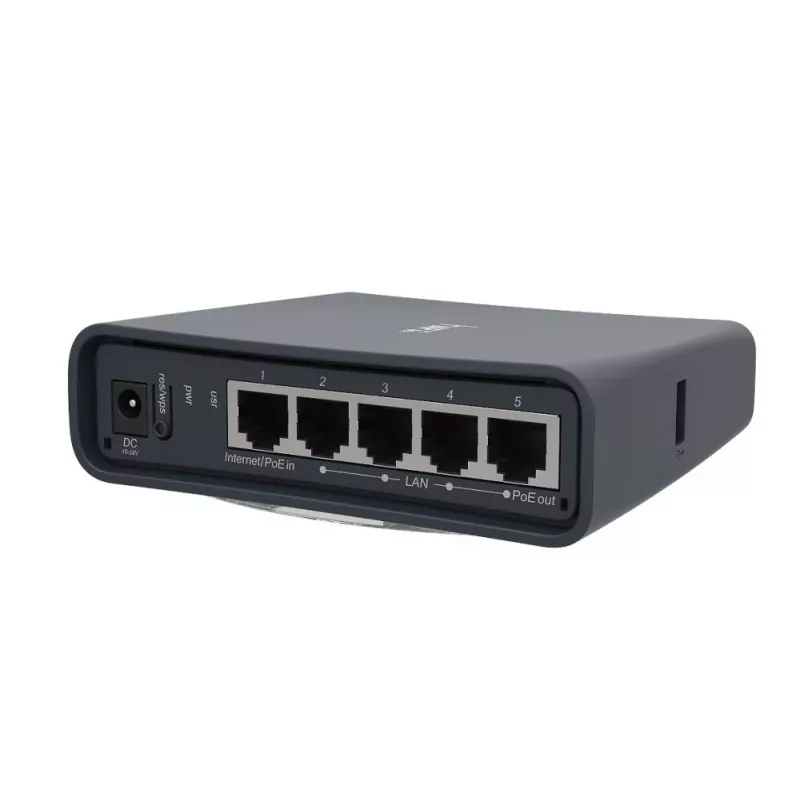 Mikrotik hAP ac lite Tower musta Power over Ethernet (PoE)