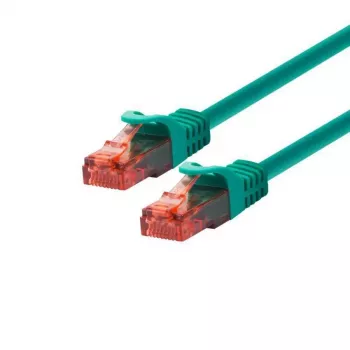 Verkkokaapeli LOGON Cat6 UTP 7 m, RJ-45–RJ-45, vihreä