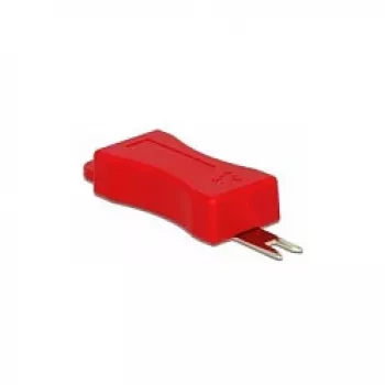 Porttitulppa DeLOCK 86412 RJ-45 punainen 4 kpl
