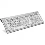 Näppäimistö Logickeyboard LKB-LPRNTBW-AJPU-DE Office USB QWERTZ saksa monivärinen