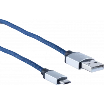 USB-kaapeli ShiverPeaks BS14-50029 2 m USB A - Micro-USB B sininen