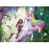 Ravensburger palapeli XXL 100 palaa – Unicorn Academy – suurikokoinen lastenpalapeli