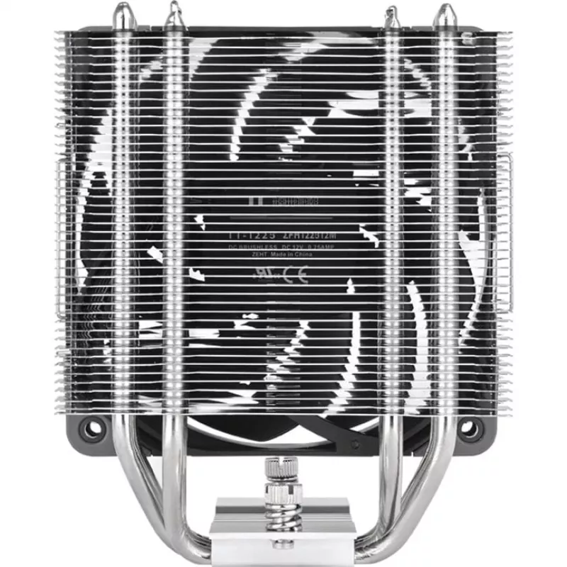 Ilmajäähdytin Thermaltake UX400 12 cm musta hopea 700–1800 kierr./min