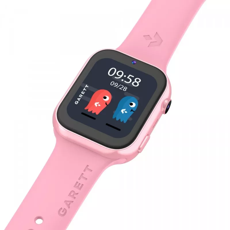 Garett Kids Twin 2 4G lasten älykello, 1,83" IPS, GPS, pinkki