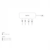 USB Type-C -keskitin DICOTA D32061 10000 Mbit/s hopea