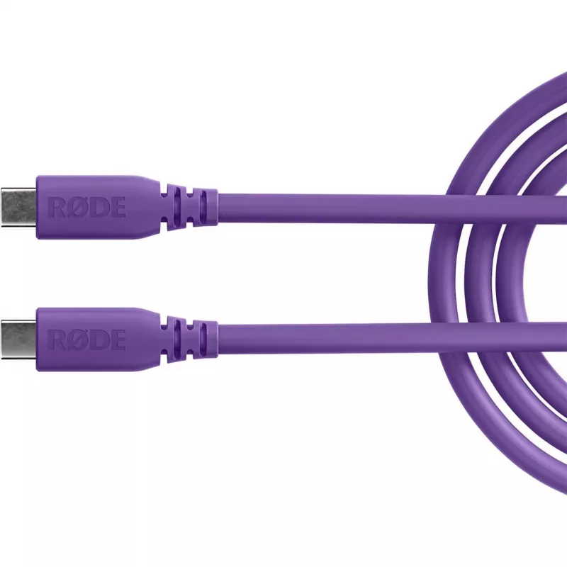 Rode SC27-PU USB-C–USB-C-kaapeli USB 3.2 Gen1, violetti (2 m, PD)