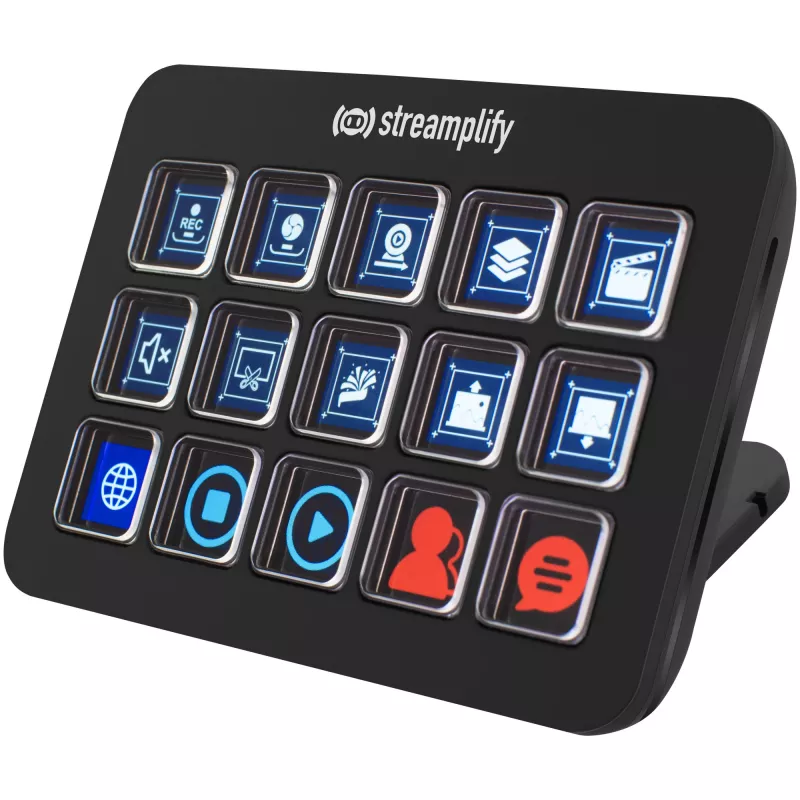 Streamplify STREAMING DECK ONE -ohjain - musta