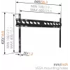 Vogels | seinäteline | MA4000-A1 | kiinteä | 40-80 | enimmäiskantavuus 80 kg | musta