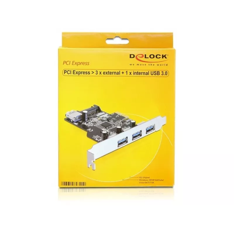 Liitäntäkortti DeLOCK 89301 sisäinen USB 3.2 Gen 1