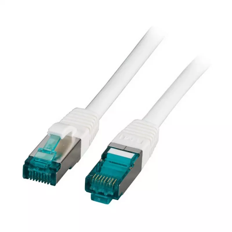 EFB-Elektronik RJ45-patchkaapeli Cat.6A S/FTP LSZH valkoinen 1,5m Valmistaja: EFB Elektronik (MK6001.1,5W)