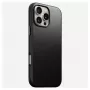 Nomad NM01693185 -puhelinkotelo Apple iPhone 16 Pro Max, nahka/TPU/PC, musta, sopii 17,5 cm (6,9