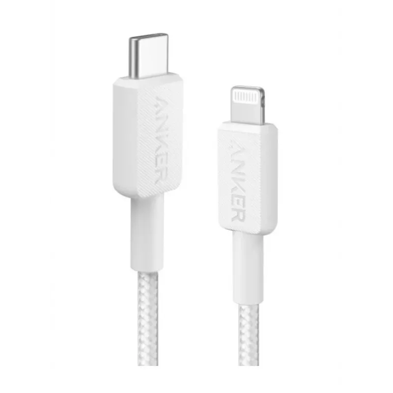 Lightning-kaapeli Anker A81B5G21 — 0,9 m, USB‑C Lightning, valkoinen