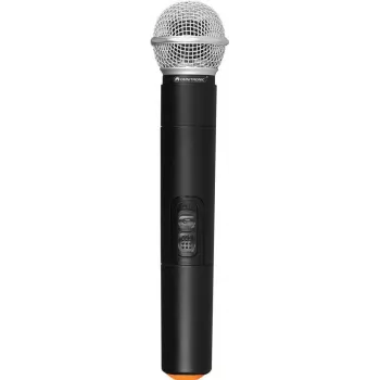 Käsikäyttöinen UHF-mikrofoni Omnitronic UHF-E Series 826,1 MHz
