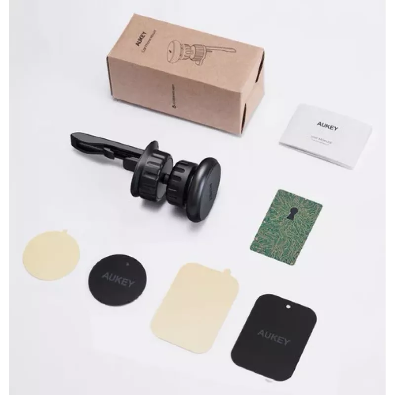 Aukey HD-C74 autoteline yleismalli säädettävä älypuhelimille, kojelaudan/tuulilasin teline