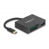 DeLOCK USB-C-kortinlukija XQD- ja SD-muistikorteille USB 5 Gbit/s