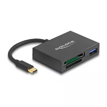 DeLOCK USB-C-kortinlukija XQD- ja SD-muistikorteille USB 5 Gbit/s