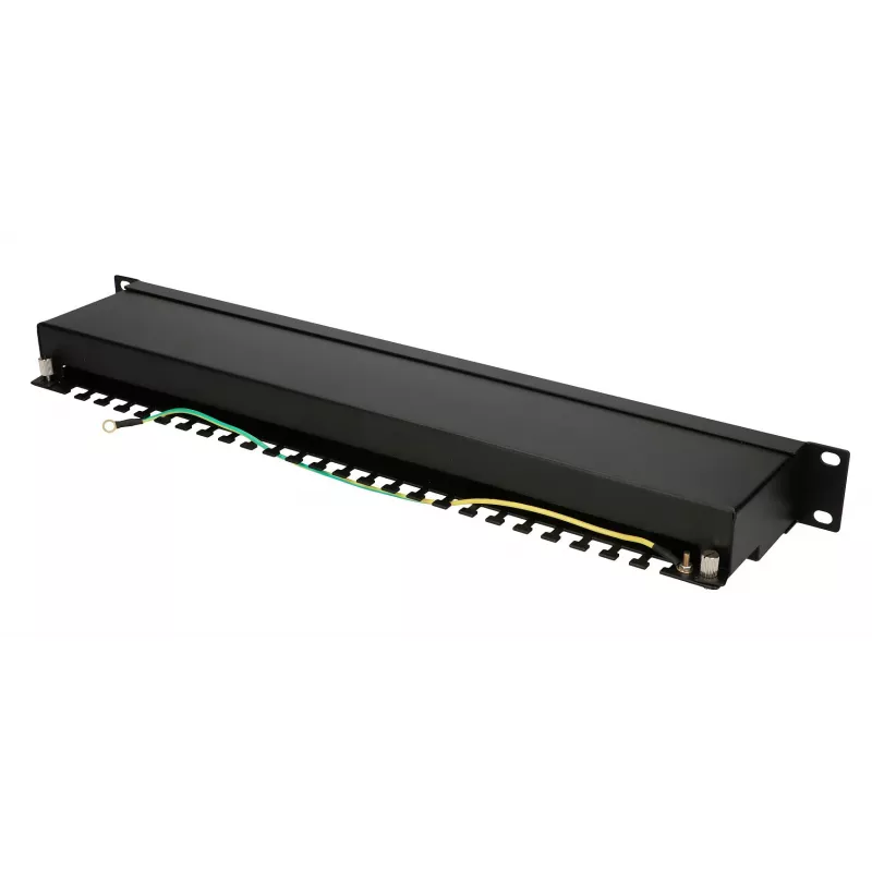 Patch-paneeli Extralink CAT5E STP V2 24 porttia