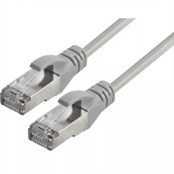 Verkkokaapeli Captiva 80275 patch-kaapeli CAT 6a RJ45 1m harmaa