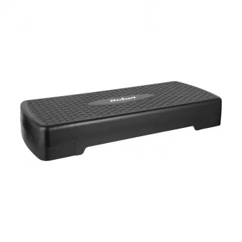 Rebel Active Fitness Step 2-portainen, polypropyleeni, liukumaton pinta, 680×280 mm, tuettu korkeussäätö