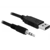 DeLOCK 83115 USB 2.0 - serial TTL 3,5 mm -muunnin 1,8 m – 5 V