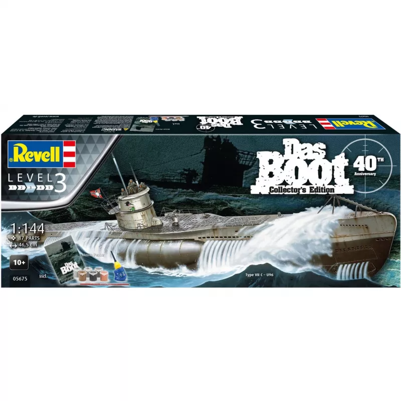 Pienoismalli Revell DAS BOOT 40. juhlavuoden lahjasarja