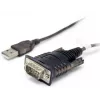 UNITEK Y-108 USB V.2.0 RS232 musta kaapeli sovitin (Y-108)