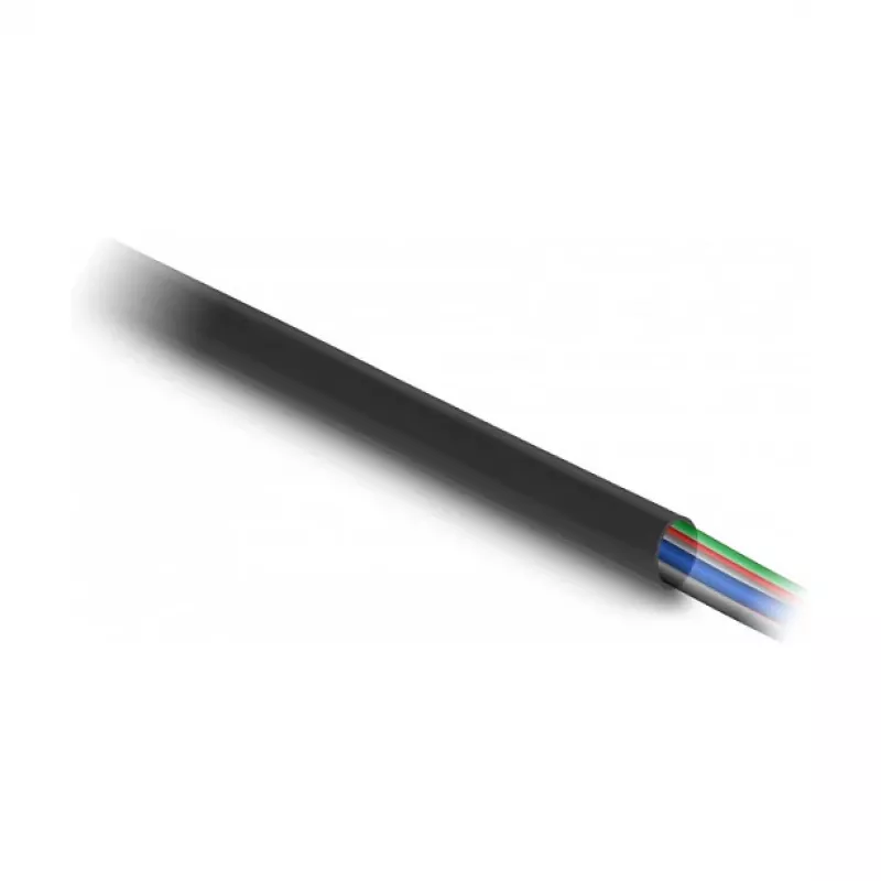 DeLOCK PVC-eristysputki 3 m x 10 mm musta - PVC-materiaali - -40–105 °C