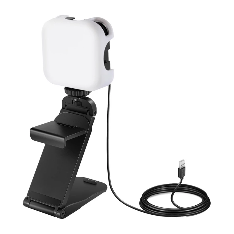 Neuvottelujen videovalaistus Neewer PL81Pro — Neewer PL81Pro LED-paneeli verkkokokouksiin