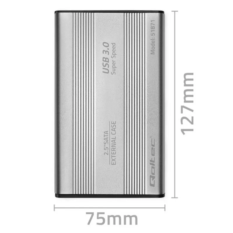 Kiintolevykotelo HDD SSD 2,5