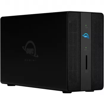 OWC Gemini Dual-Laufwerk TB3 Hardware-RAID-tallennus- ja telakointikotelo - Thunderbolt 3 - Thunderbolt