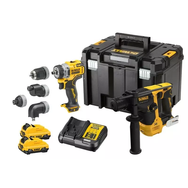 DeWALT DCK2101L2T-QW ruuvinväännin/iskuruuvinväännin musta, keltainen