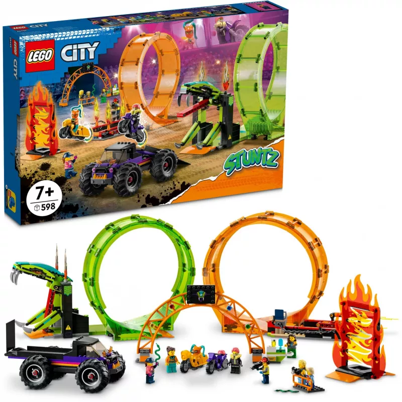 LEGO City 60339 LEGO® CITY Stuntshow-kaksoissilmukka (60339)