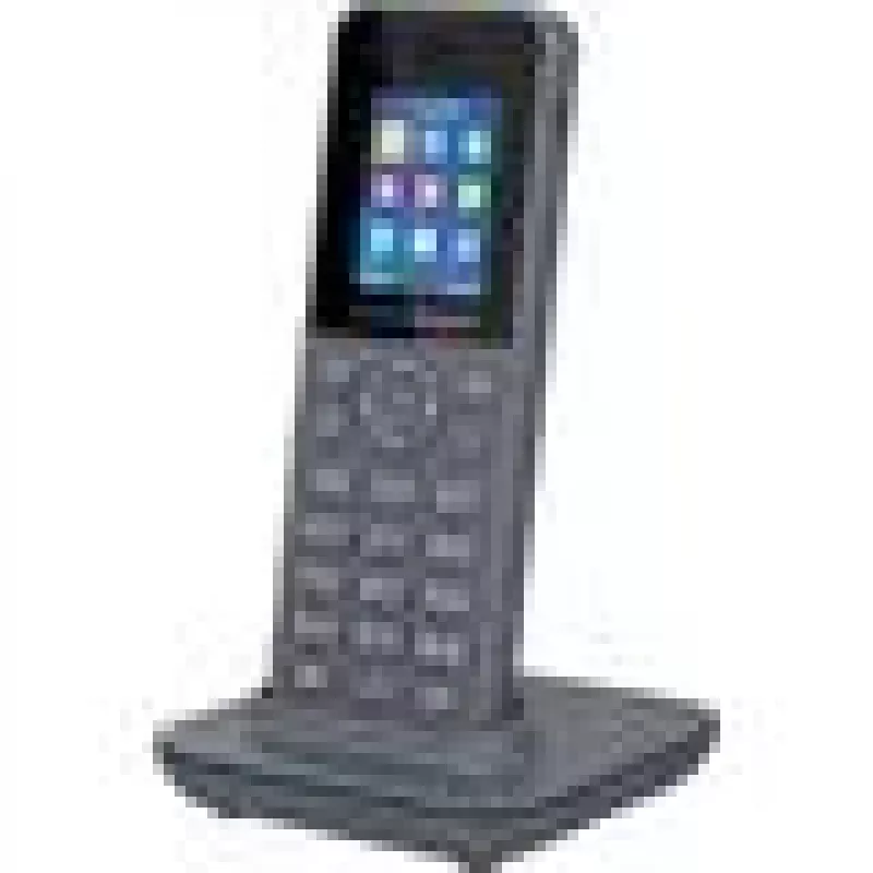 Grandstream DP725 langaton DECT HD -luuri, 1,8 tuuman TFT-värinäyttö, 20 SIP-tiliä/linjaa, push-to-talk, harmaa