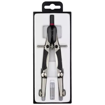 Bow Compass Rotring S0676580 musta ruostumaton teräs