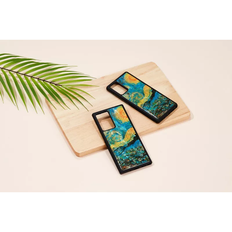 iKins-suojakotelo Samsung Galaxy Note 20:lle – starry night musta