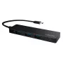LogiLink UA0311 USB-C 3.2 Gen 2 moniporttikeskitin 4 porttia musta