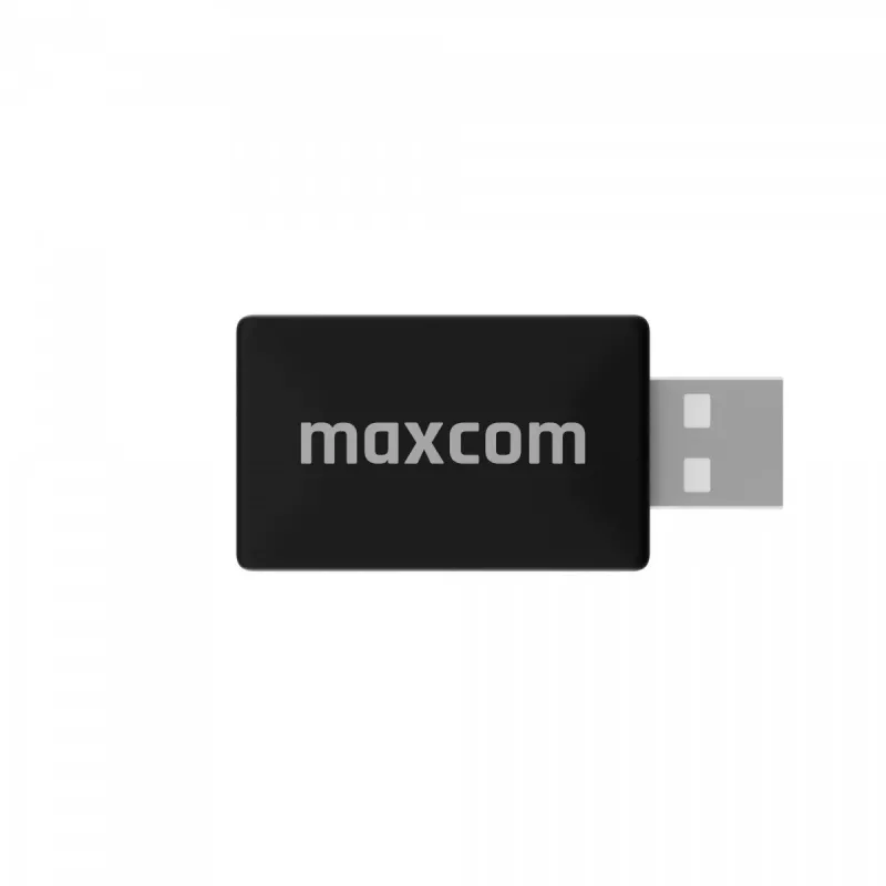 Maxcom MC02 Wave langaton autoradion adapteri, musta