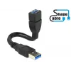 USB-kaapeli DeLOCK 0,15 m 2xUSB3.0-A