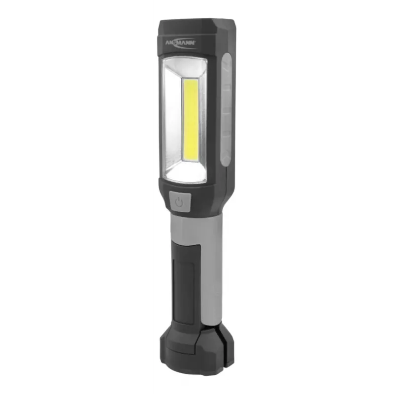 Ansmann WL230B, taskulamppu, musta, harmaa, IP20, COB-LED, 2 lamppua, 230 lm