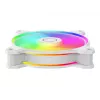 Cooler Master MasterFan MF120 Halo2 White Edition MFL-B2DW-21NP2-R2 120 mm ARGB-koteloviuhka, 27 dB, 51,88 CFM, valkoinen