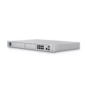 Gateway UBIQUITI Dream Machine Special Edition — rack 1U, 8x RJ-45 LAN, PoE, 1,7 GHz CPU, 4 GB DDR4, 16 GB Flash, 3,3 cm kosketusnäyttö